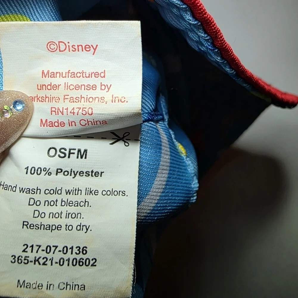 Disney Kids Red Micket Mouse Bucket Hat OSFM
